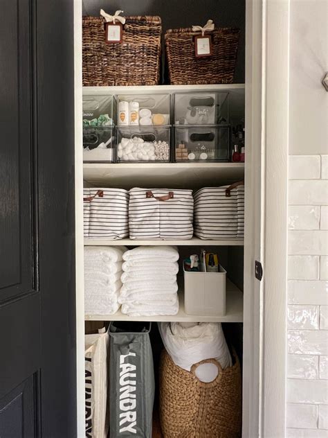 closet next to bathroom.